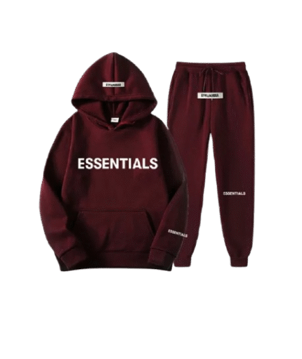 Brown Essentials Tracksuit