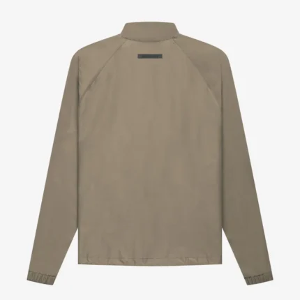 Essentials Summer Half Zip Track Jacket Harvest