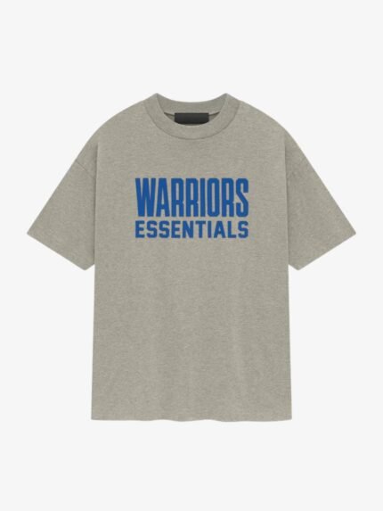 Essentials Warriors Logo Sleeve Tee