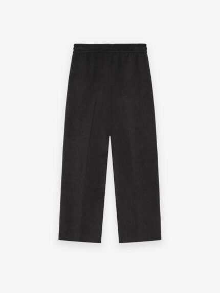 Essentials Wool Cashmere Drawstring Wide Leg Pant